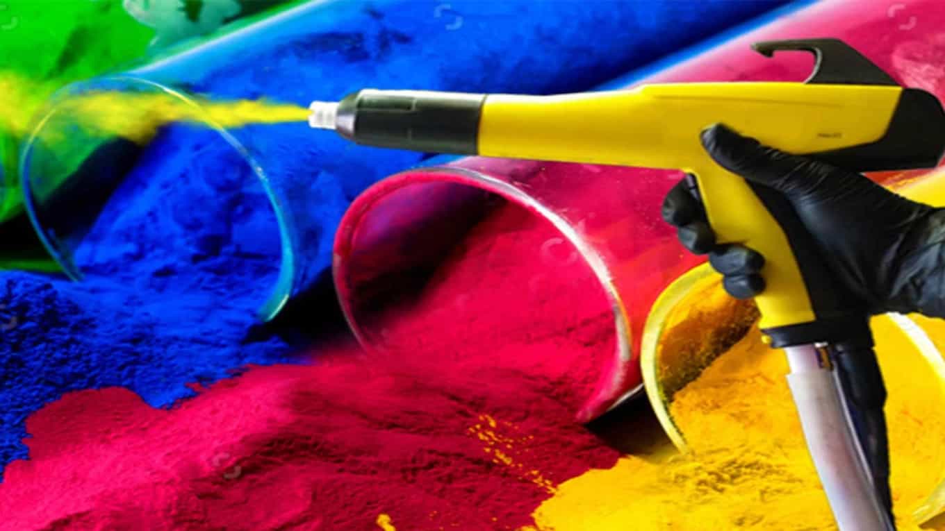 Electrostatic powder paints of Mihan Mashvet Sam company, producer R